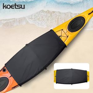 KOETSU 1 Pieza, Cubierta Cuadrada para Cabina de Kayak, de Tela Oxford 420D con Recubrimiento Plateado, Apta para Kayaks, Canoas y Embarcaciones Marinas - Product Image 1