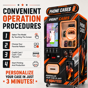 Machine <span class=keywords><strong>de</strong></span> <span class=keywords><strong>vente</strong></span> automatique d'étuis <span class=keywords><strong>de</strong></span> téléphone personnalisés avec impression <span class=keywords><strong>de</strong></span> designs <span class=keywords><strong>en</strong></span> <span class=keywords><strong>ligne</strong></span>, idéale pour les salons <span class=keywords><strong>de</strong></span> thé et les magasins <span class=keywords><strong>de</strong></span> téléphonie mobile - Product Image 1