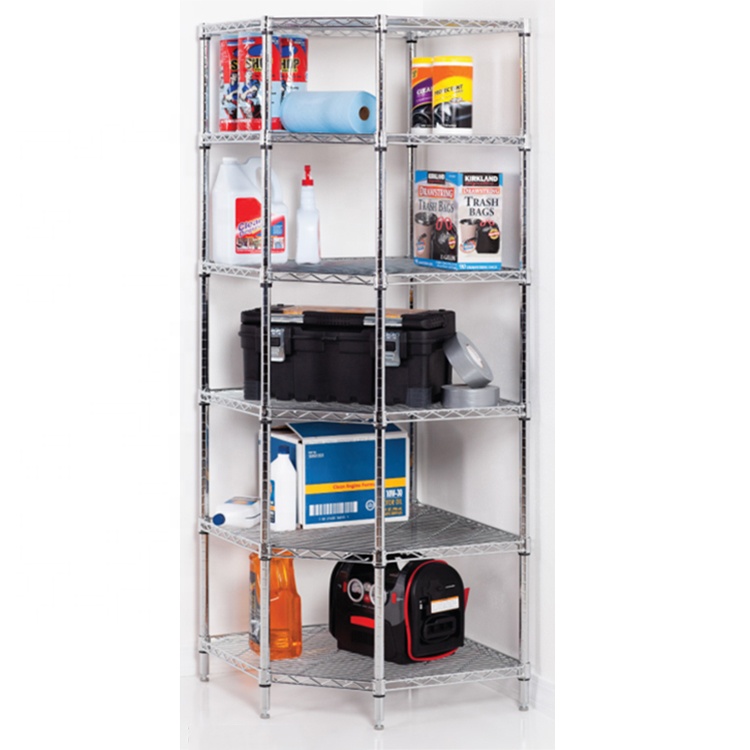 Нежный современный дом Съемный 6 Полка угловой стеллаж для хранения полка