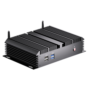 Atacado Industrial Mini PC Fanless Design Custom Core I3-5005U/I5-4200U/I7-5500U Dual LAN 2 * COM VGA/ 16GB Novo <span class=keywords><strong>DDR3</strong></span> EUA - Product Image 1