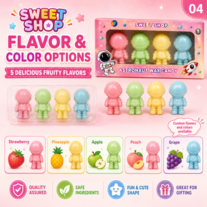 <span class=keywords><strong>Caramelle</strong></span> in Bottiglia a Forma <span class=keywords><strong>di</strong></span> Astronauta, Tendenza TikTok, Multicolore, Gusto Frutta Mista, Produzione Cinese all'Ingrosso - Product Image 5