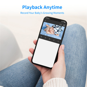 Thiết Bị Giám Sát Giấc Ngủ Trẻ Em Thu Phóng Thông Minh 2 Chiều Tầm Nhìn Ban Đêm Và Ứng Dụng <span class=keywords><strong>WIFI</strong></span> HD 5.0 P 720 Inch - Product Image 6