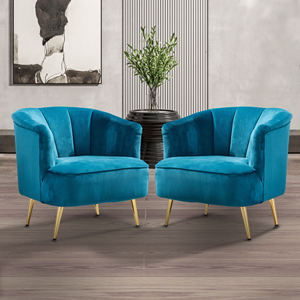 In Stock America Free Shipping Luxury Furniture Lounge Sofa Living Room <strong>Arm</strong> <strong>Chair</strong> <strong>Flower</strong> Shaped Velvet Accent Dining <strong>Chair</strong> - Product Image 2