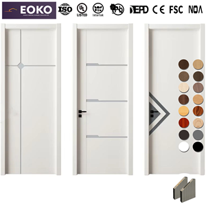 Puerta de Madera para Suite de Hotel de Diseño Empotrado de Grado Comercial EOKO, con Tamaños Personalizables - Product Image 4