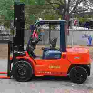 Montacargas Usado Japonés Pequeño para Motor Diésel 7F Fd50, de Servicio Pesado, 5 Toneladas, 4m de Altura de Elevación, Buen Estado - Product Image 3