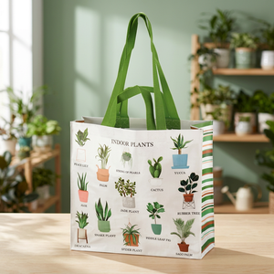 Custom Design and Multi Colors Shoulder <b>Bag</b> With <b>Large</b> Capacity <b>Gift</b> <b>Bag</b> with Long Handles Environmental Protection - Product Image 2