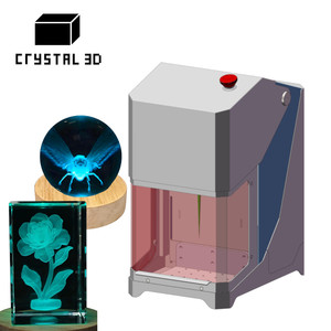 <span class=keywords><strong>Machine</strong></span> d'impression de porte-clés photo 3D en cristal au laser - Product Image 1