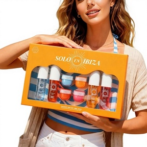 SOLO EN IBIZA Set 8 Pezzi Fragranza a Lunga Durata per Uomo e Donna, Spray Corpo e Crema Corpo in Confezione Regalo 4 Di - Product Image 1