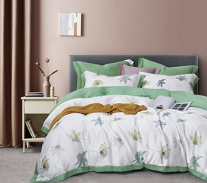 Luxury 100% Tencel <strong>eucalyptus</strong> bed <strong>sheets</strong> with Printed Designs tencel bedding set - Product Image 3