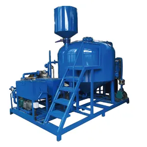 Système de filtration automatique de décoloration d'huile de transformateur hydraulique rouge de décharge de scories