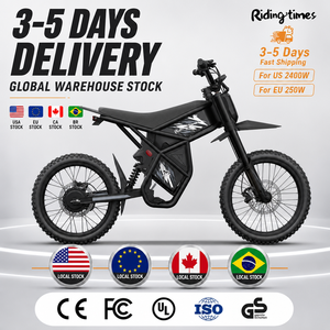 จักรยานไฟฟ้า Ridingtimes GT73 48V 36Ah แบตเตอรี่ความจุสูง สำหรับเดินทางในเมืองและขับขี่ออฟโรด ยางแบบอ๊อฟโรด ระบบกันสะเทือนเต็มรูปแบบ - Product Image 1