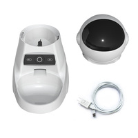 Distributeur automatique de nourriture pour animaux de compagnie intelligent et écologique, chiens/chats/oiseaux/petits animaux - compatible Wi-Fi, capacité de 2,5 L, double alimentation, charge intérieure