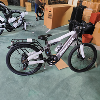 Vélos de montagne 26 pouces en acier à haute teneur en carbone avec assistance par batterie au lithium 400W, expédition transfrontalière, assemblage et service après-vente 36V