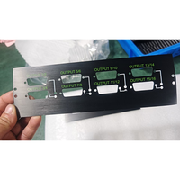 Panneau de commande d'usinage CNC de précision personnalisé Amplificateur Panneau avant Façade Panneau avant en aluminium