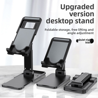 Support de téléphone portable pliable de haute qualité, léger, pliable, portable, support de bureau, utilisation au bureau, multifonctionnel, pour regarder des émissions