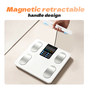 Bilancia Intelligente per Grasso Corporeo a Doppia Frequenza <span class=keywords><strong>BIA</strong></span> con 8 Elettrodi, Personalizzabile ODM, per Fitness e Salute, con Supporto SDK - Product Image 6