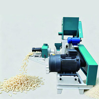Ligne de production d'extrudeuses à soufflage polyvalentes pour aliments pour animaux de compagnie / aliments aquacoles et collations humaines