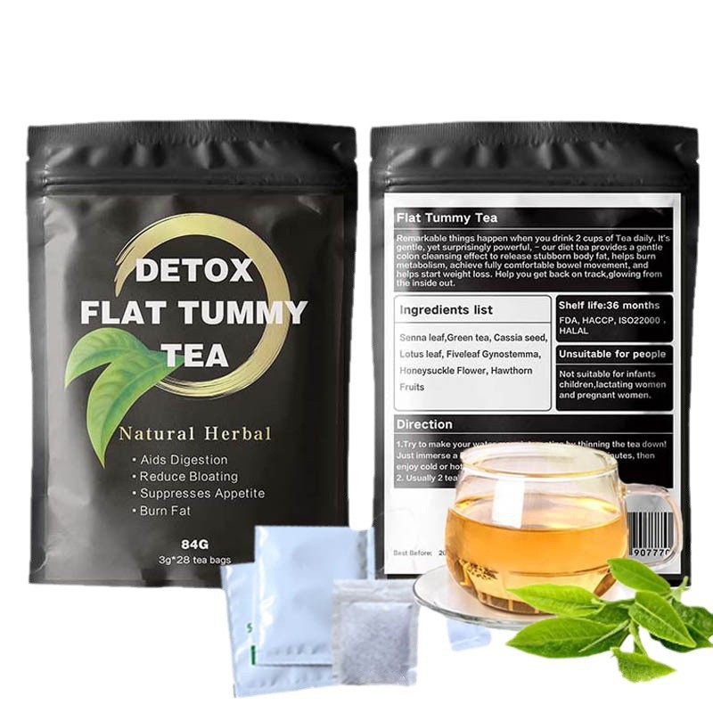 The Best-selling Detoxifying and Flat Belly Weight Loss Tea Helps Clean the Intestines and Improve Immunity