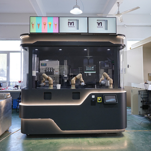 Robotik 6 eksen otomatik kahve robotu Ice buz kahve otomatı - Product Image 3