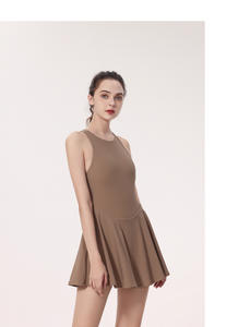 Einteiliger Yoga Short Golf Dress Tennis rock - Product Image 2