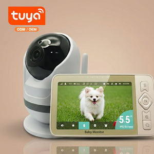 กล้องดูสัตว์เลี้ยงไร้สาย KT-627 หน้าจอ IPS 5.5 นิ้ว พร้อมวิดีโอ กล้องสุนัข มองเห็นในเวลากลางคืน เสียงสองทาง กล้องดูแลลูกสุนัข ระยะไกล - Product Image 1