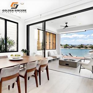 Porte coulissante suspendue en aluminium et verre GS Top Rail pour villa résidentielle - Product Image 6