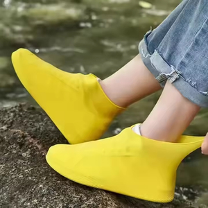 Couvre-pied,Couvre-chaussures imperméables à tube haut pour femmes et