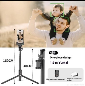 AI điện thoại thông minh ổn định chống rung theo dõi khuôn mặt 360 độ tự chụp vlog trực tiếp điều khiển từ xa máy ảnh kỹ thuật số - Product Image 6