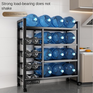 Panier de rangement QINLAN en métal noir, universel, pour patins <span class=keywords><strong>à</strong></span> roulettes, mobile, facile <span class=keywords><strong>à</strong></span> nettoyer, écologique, de haute qualité, simplicité moderne - Product Image 2