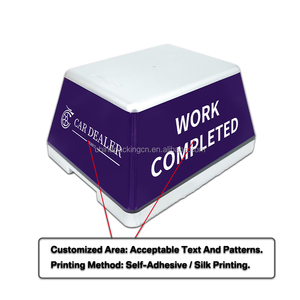 Miễn Phí Tùy Chỉnh Tự Động Hội Thảo Sửa Chữa Xe Cake Topper Dấu Hiệu Số Khối Nam Châm Xe Top Hat - Product Image 3