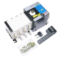 MINGTUO ATS MTQ3-100A 3P4P Commutateur de transfert automatique ATS, Contrôleur ATS, Commutateur de commutation de générateur, Commutateur de transfert automatique double alimentation