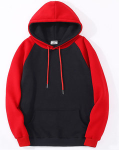 Giảm Giá Tốt Nhất Áo Hoodie Trơn Nhiều Màu Cho Nam Nhà Máy Thượng Hải <span class=keywords><strong>X</strong></span> XL 2XL Áo Hoodie Chui Đầu Hai Tông Màu Cho Nam - Product Image 6