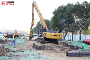 Prezzo cingolato montato alesato battipalo macchina solare installazione Mini escavatore accessori idraulico <span class=keywords><strong>Vibro</strong></span> martello - Product Image 4