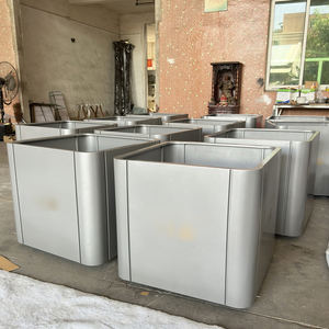 Jardinière extérieure en acier inoxydable, grande taille, couleur personnalisée, écologique et durable, prix <span class=keywords><strong>direct</strong></span> <span class=keywords><strong>usine</strong></span> - Product Image 2