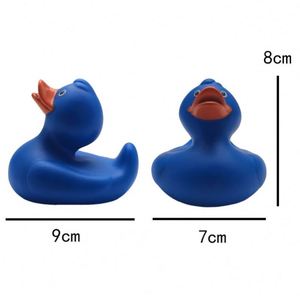 Pato de Vinilo Personalizado al por Mayor, 9 cm, Azul, Grande, Juguete Sonoro para Educación Temprana Infantil, Logotipo Personalizado, Celebridad de Internet - Product Image 4