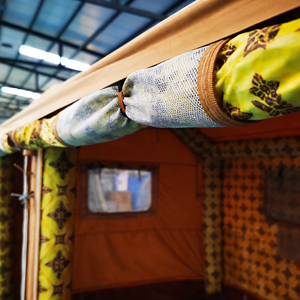 Tente gonflable du Moyen-Orient, auvent 2 en 1, colonne <span class=keywords><strong>d</strong></span>'air portable avec filet respirant pour le <span class=keywords><strong>camping</strong></span> dans le <span class=keywords><strong>d</strong></span>ésert et les fêtes en plein air, OEM/ODM - Product Image 2