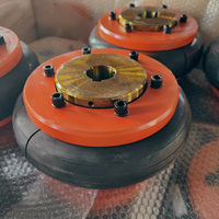 Accouplement d'arbre flexible de pneu de type Fenner en acier C45 F40 F50 F60 F70 F80 F90 F100 F110 F120 F140 F160 F180 F200 F220