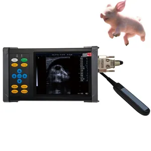 Échographie vétérinaire portative de scanner de machine d'ultrason vétérinaire pour des animaux de moutons de chevaux de bétail
