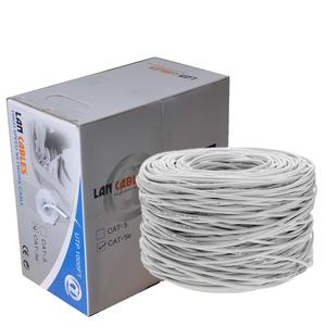 Señal perfecta Gigabit Caja <span class=keywords><strong>de</strong></span> 305 <span class=keywords><strong>metros</strong></span> Conductor <span class=keywords><strong>de</strong></span> cobre desnudo Blanco Cat5e UTP <span class=keywords><strong>Lan</strong></span> <span class=keywords><strong>Cable</strong></span> 4Pr 24AWG <span class=keywords><strong>Cable</strong></span> <span class=keywords><strong>de</strong></span> red <span class=keywords><strong>de</strong></span> datos - Product Image 1