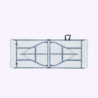 Ensemble de meubles de jardin pliants en noyer, comprenant table de pique-nique, table de café, table de salle à manger, table TV, table d'étude, table de restaurant, table moderne, pour l'extérieur et les fêtes