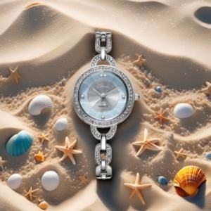 Reloj de Cuarzo para Mujer con Logotipo Personalizable, Correa Delgada de 20.8mm, Caja Resistente al Agua 3ATM, Movimiento Japonés Pequeño, Joyería Elegante - Product Image 3