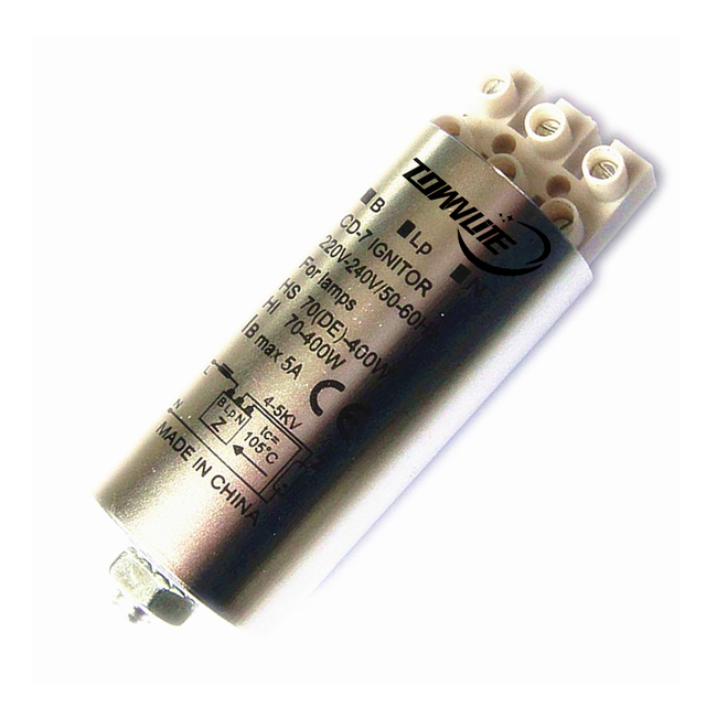 Wholesale 400w Cd-7 Electronic Ignitor Working for Metal Halide Lamp and High Pressure Sodium Lamp