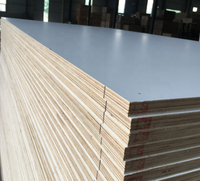 Contrachapado de Melamina de Grado Marino E1 Ecológico Blanco de Alta Calidad, Láminas de Melamina Resistentes al Agua, Panel de Madera Contrachapada de Melamina