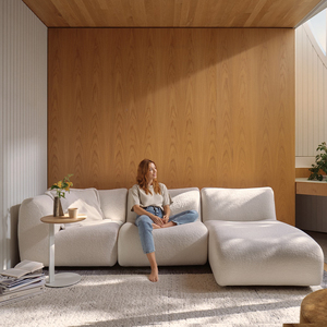 <span class=keywords><strong>Canapé</strong></span> modulaire sectionnel 3 places ATUNUS en <span class=keywords><strong>velours</strong></span> nordique, design simple et moderne, motif gaufré, ensemble de canapés de luxe - Product Image 4