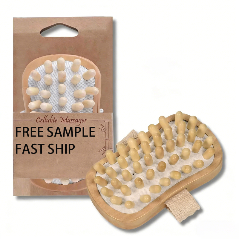 Custom Logo Natural Wooden Massage Body