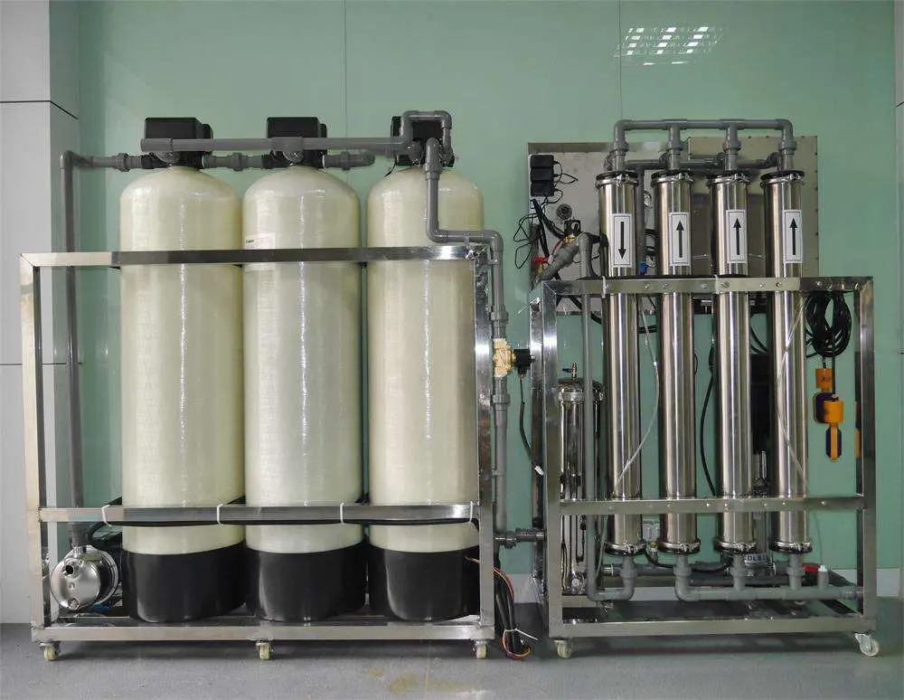 Système de traitement de l'eau par osmose inverse (2000 LPH), usine de traitement purifiant pour l'eau potable, 2T, RO, 2000 LPH