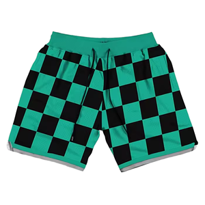 Pantalones Cortos Deportivos de Malla para Hombre, Sublimados con Logotipo Personalizado, de Secado Rápido, Transpirables, de Poliéster con Estampado de Camuflaje, de 5 Pulgadas - Product Image 1