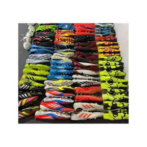 Fabrika ucuz fiyat kullanılan ayakkabı futbol erkekler balya sneakers ikinci el ayakkabı temiz mix futbol kullanılan balya ayakkabı markalı