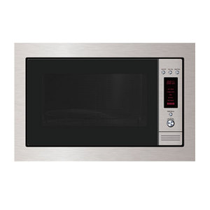Marco de cocina automática y función de parrilla para uso en la cocina, horno <span class=keywords><strong>microondas</strong></span> integrado para el hogar con acero inoxidable integrado 30L OEM - Product Image 1