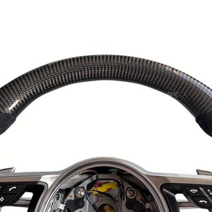 Für Porsche Panamera Macan <span class=keywords><strong>Cayenne</strong></span> 918 911 718 970 971 Maßgefertigtes Lenkrad Neues Carbon-Faser-Hirschleder-Lenkrad - Product Image 2